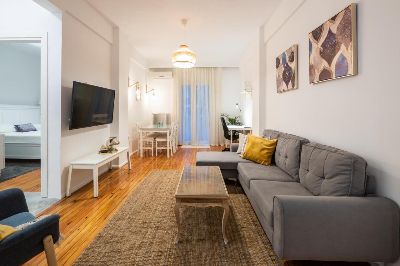 Ikos Central Spacious Apartment Thessaloníki Luaran gambar